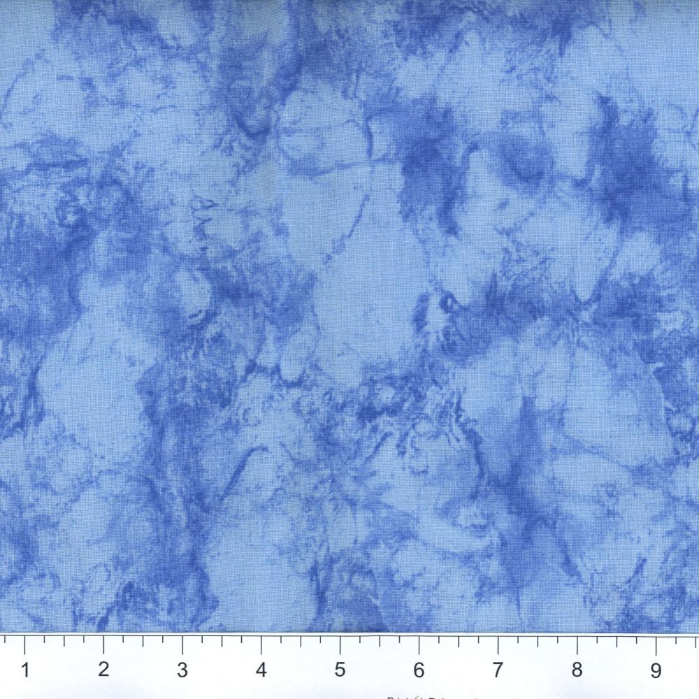 Marble Tonal Light Blue Wide Back Fabric - 3 Yards