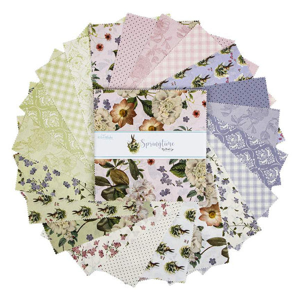 Springtime 10" Fabric Stacker