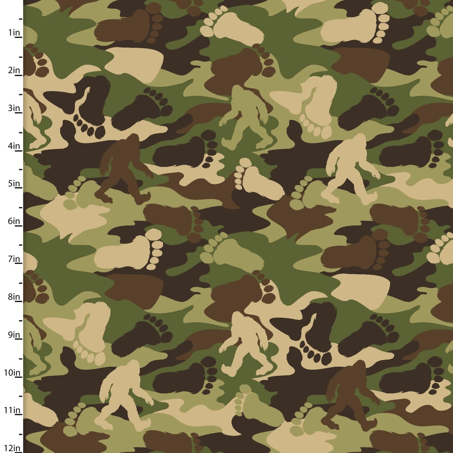 Legendary Loner Creature Camo Fabric - By the yard