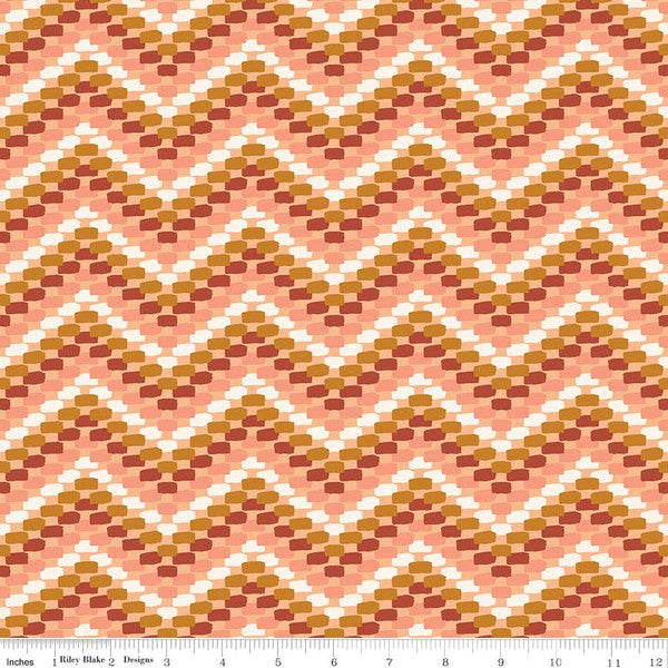 Santa Fe Chevron Sunset Fabric - By the yard