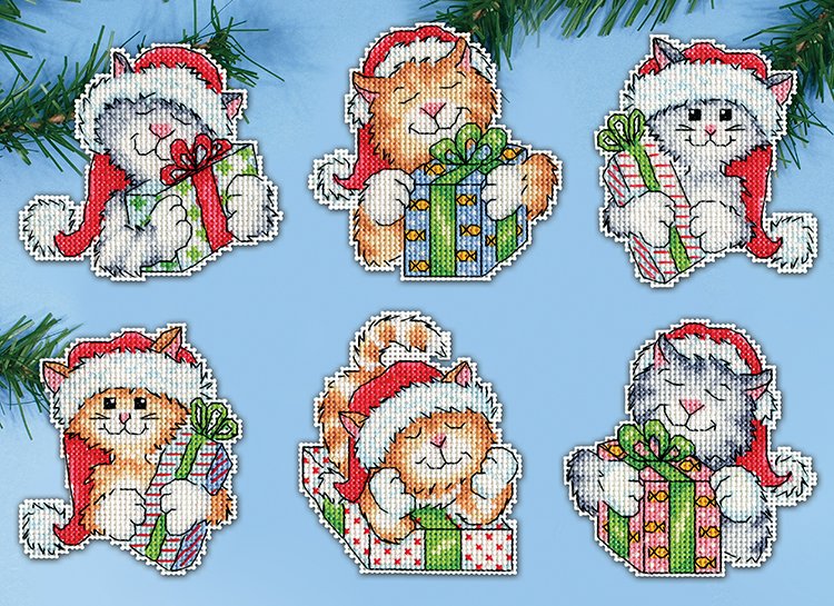 Gifted Cats 6883 Cross Stitch Kit
