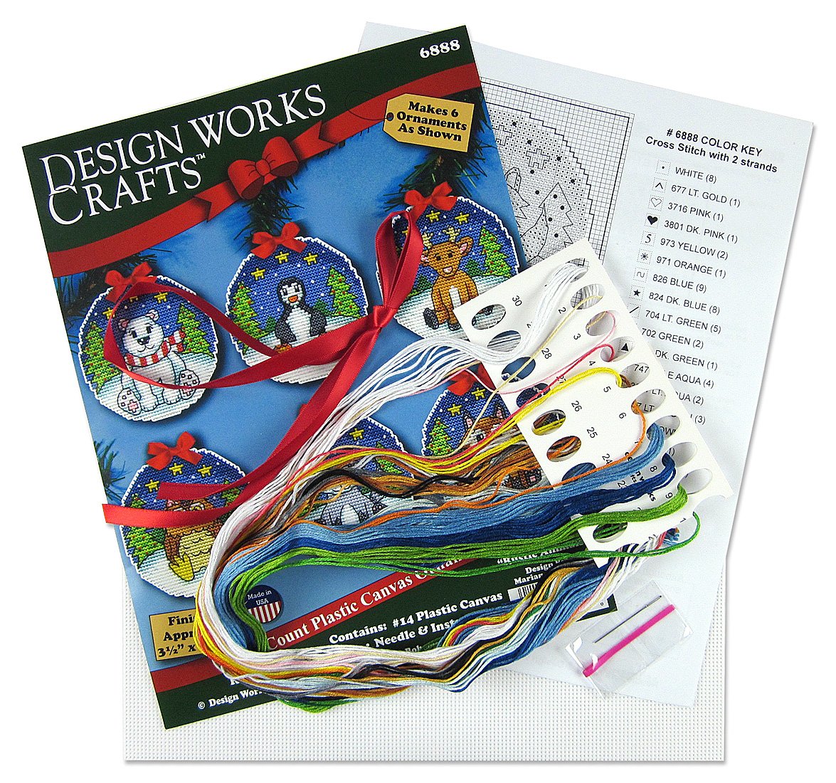 Starry Night Animals 6888 Cross Stitch Kit