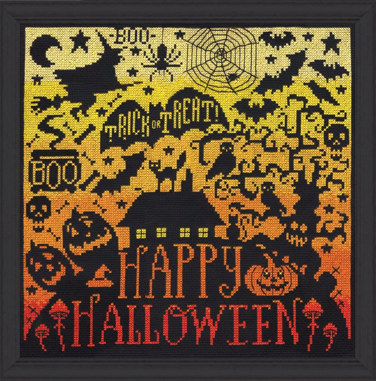 Happy Halloween 7150 Cross Stitch Kit