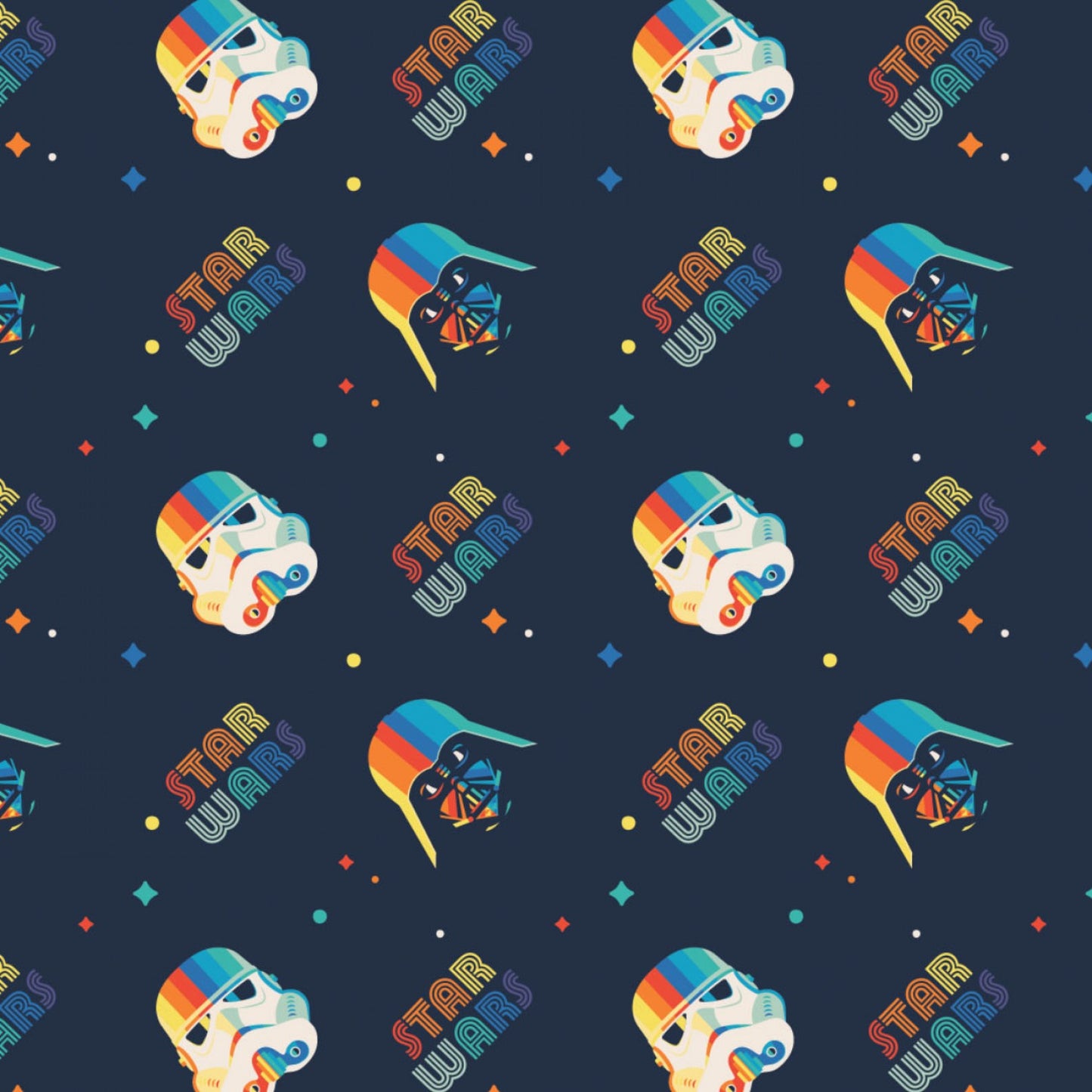 Fat Quarter Star Wars Helmets