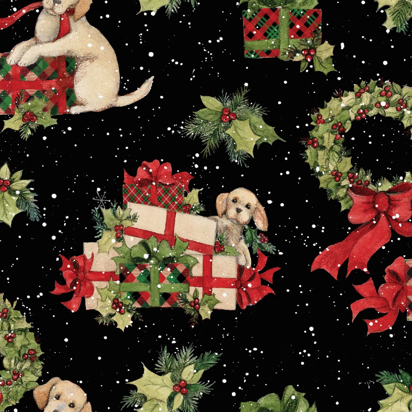Puppy & Holly Gifts - By the yard