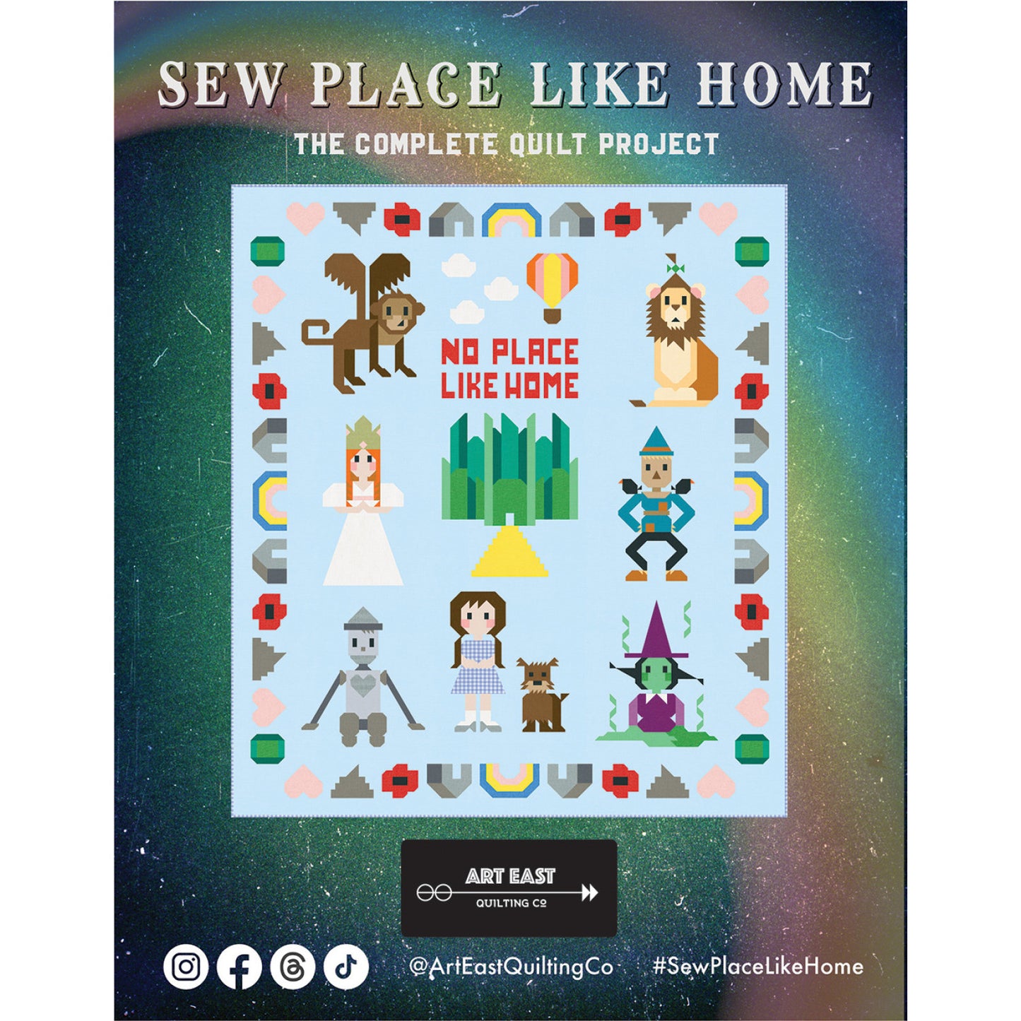 Art East Sew Place Like Home - The Complete Quilt Pattern