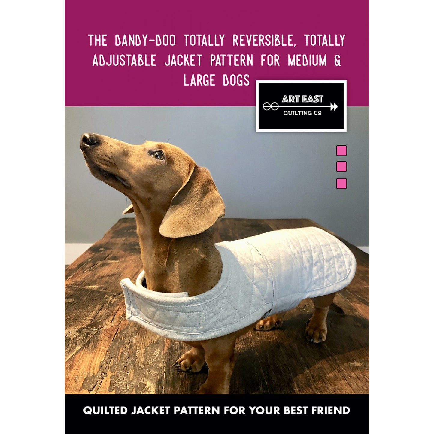 Art East Dandy Doo Jacket Pattern for Md/Lg Dogs