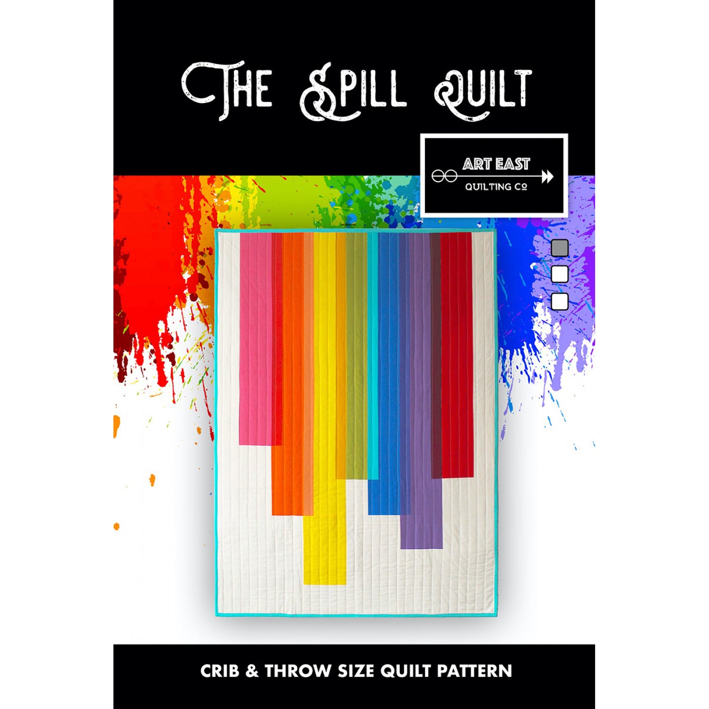 Art East The Spill Quilt Pattern