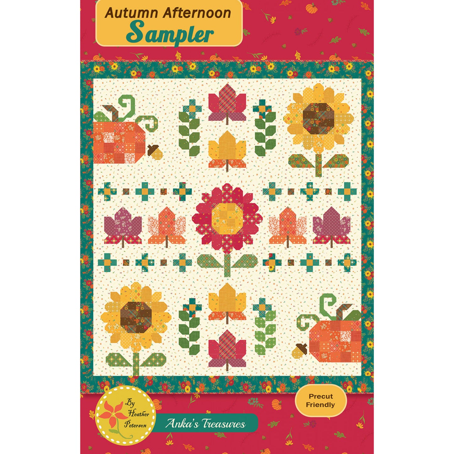 Anka's Treasures Autumn Afternoon Sampler Quilt Pattern
