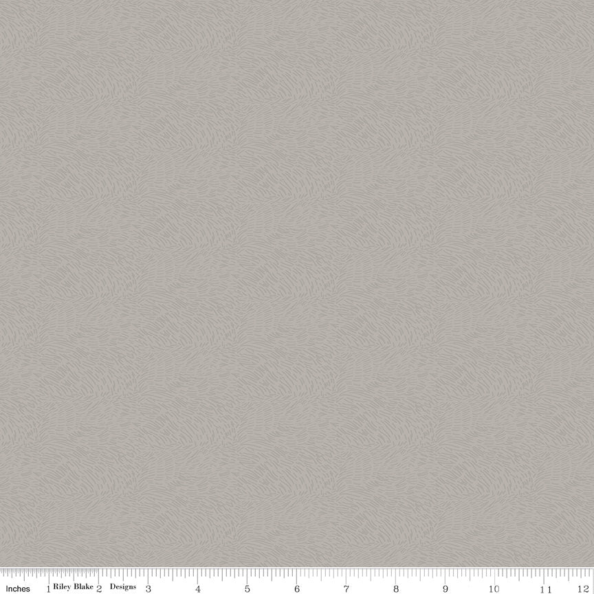 Big Game Fur Light Gray Fabric - By the yard