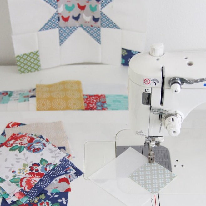 Cluck Cluck Sew Brightly Quilt Pattern