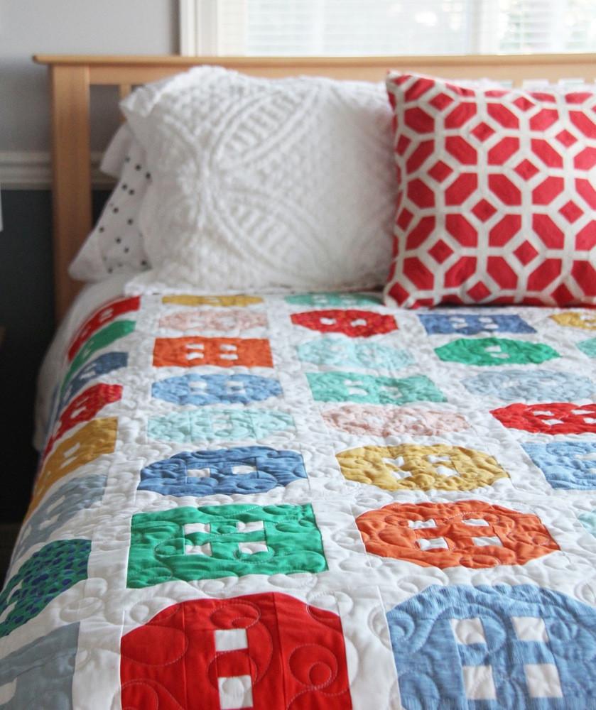 Cluck Cluck Sew Button Up Quilt Pattern