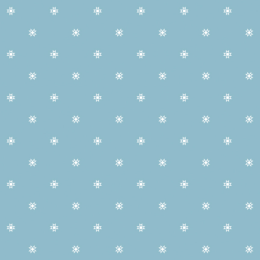 Simply Country Quilt Stars Dream Fabric - By the yard