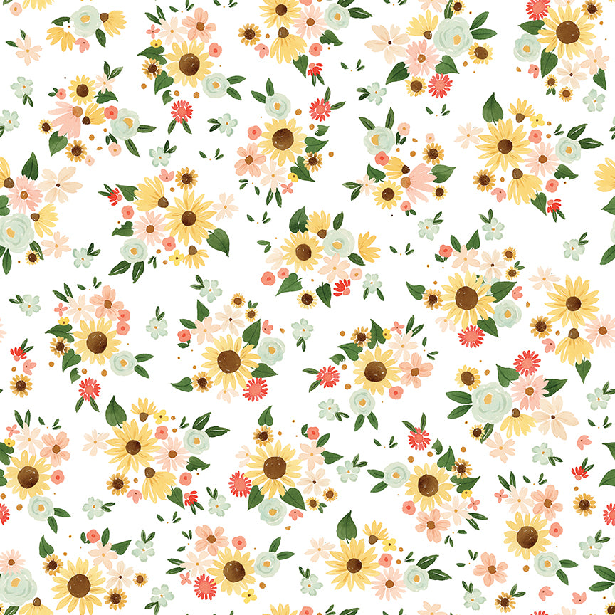 Homemade Main White Fabric - By the yard