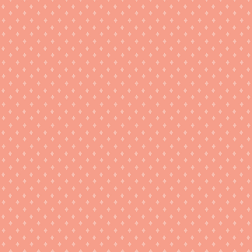 Homemade Sparkle Coral Fabric - By the yard
