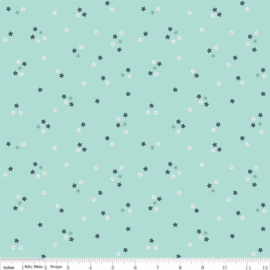 PREORDER Berry Market Flowers Songbird Fabric - By the yard