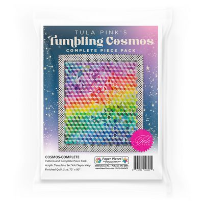 Tula Pink Tumbling Cosmos Pattern + Complete Piece Pack