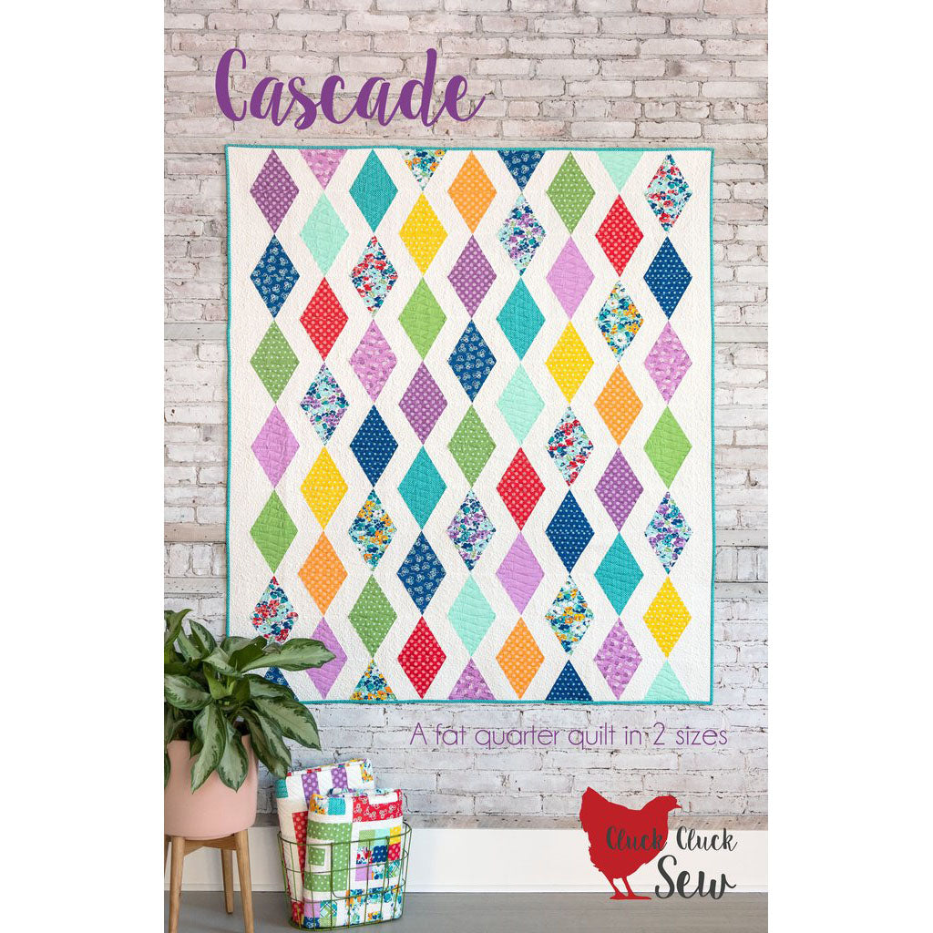 Cluck Cluck Sew Cascade Quilt Pattern