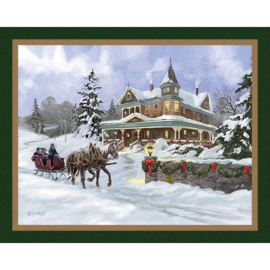 Christmas Day Fabric Panel