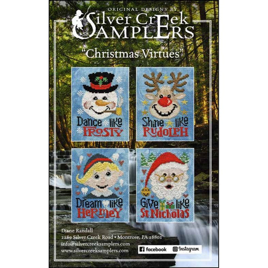 Silver Creek Samplers Christmas Virtues Cross stitch Pattern