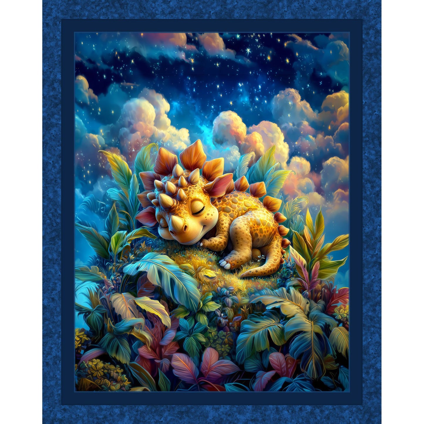 Dino Dreams Fabric Panel