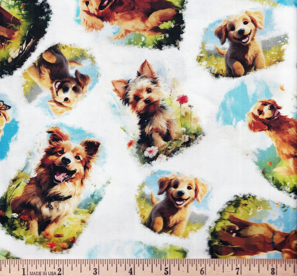 Fur-Ever Friends Doggone Cute Fabric - By the yard