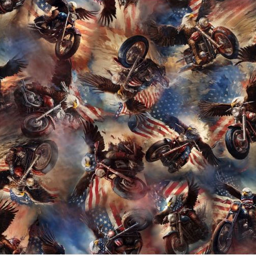 Eagle Riders Fabric - By the yard