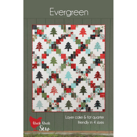 Cluck Cluck Sew Evergreen Quilt Pattern