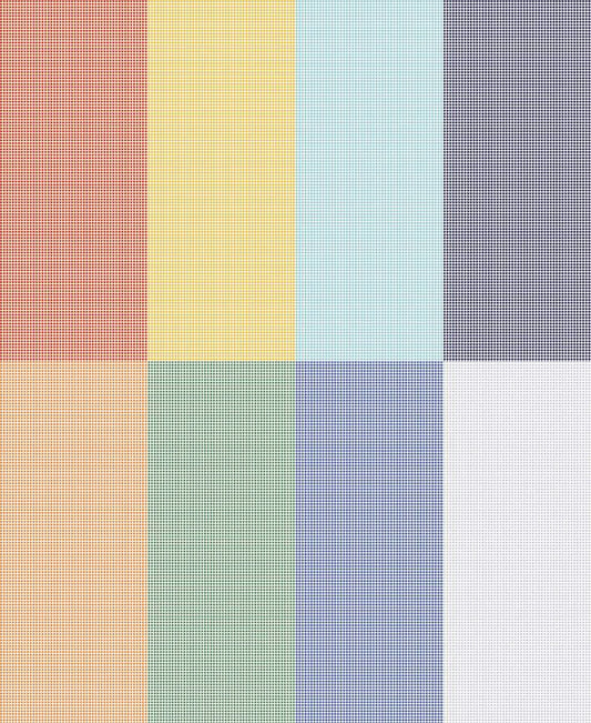 Always in Season Gingham Fat Eighth Fabric Panel