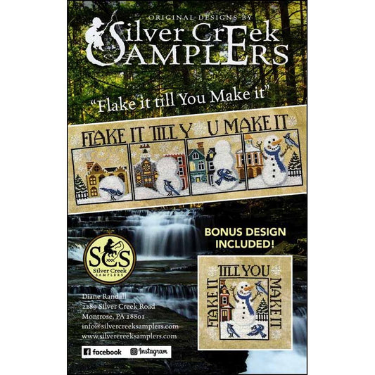 Silver Creek Samplers Flake it till You Make it Cross stitch Pattern