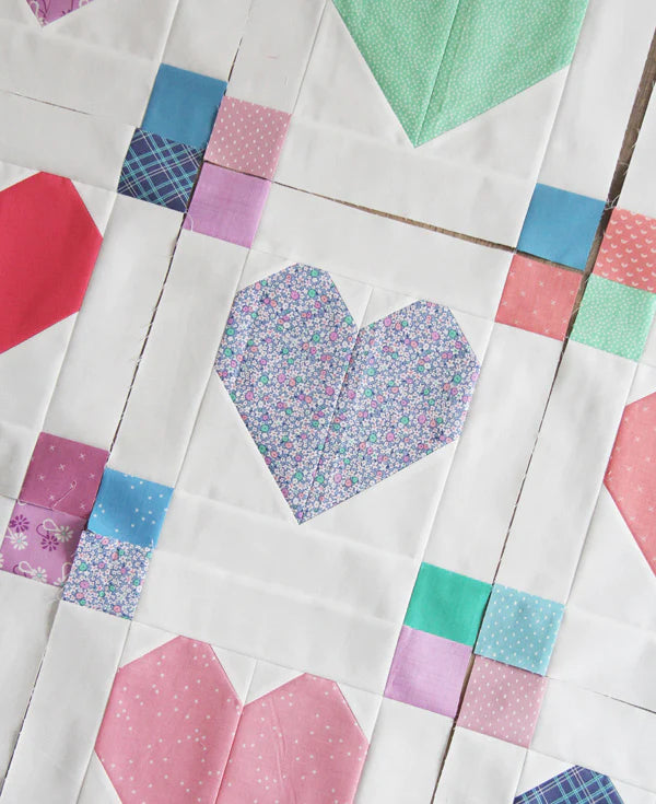 Cluck Cluck Sew Heartsy Quilt Pattern