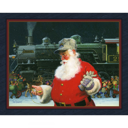 It's Getting Late Fabric Panel