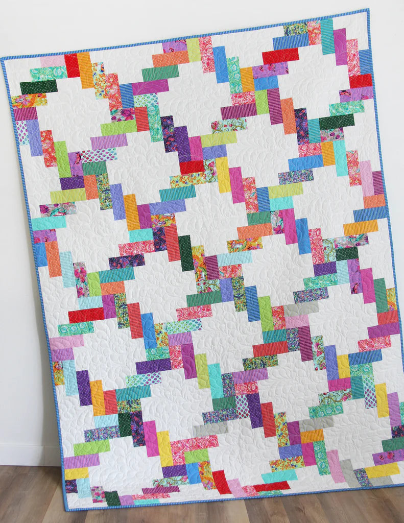 Cluck Cluck Sew Jelly Twist Quilt Pattern