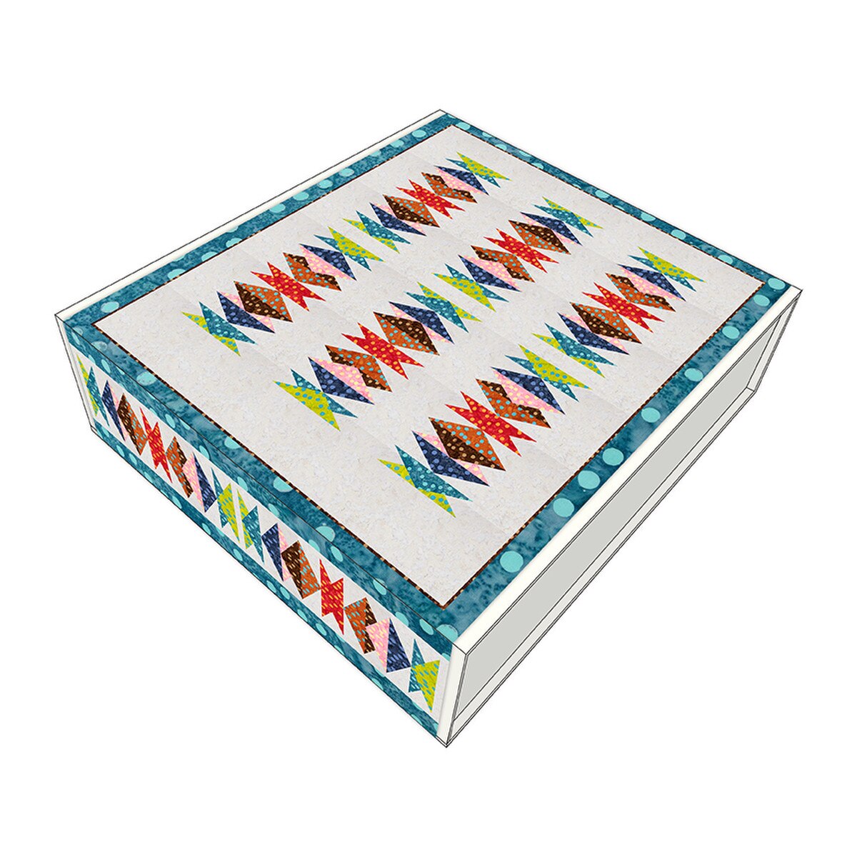 Expressions Batiks Colonnade Quilt Boxed Kit