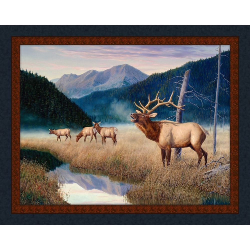King Of The Valley Fabric Panel