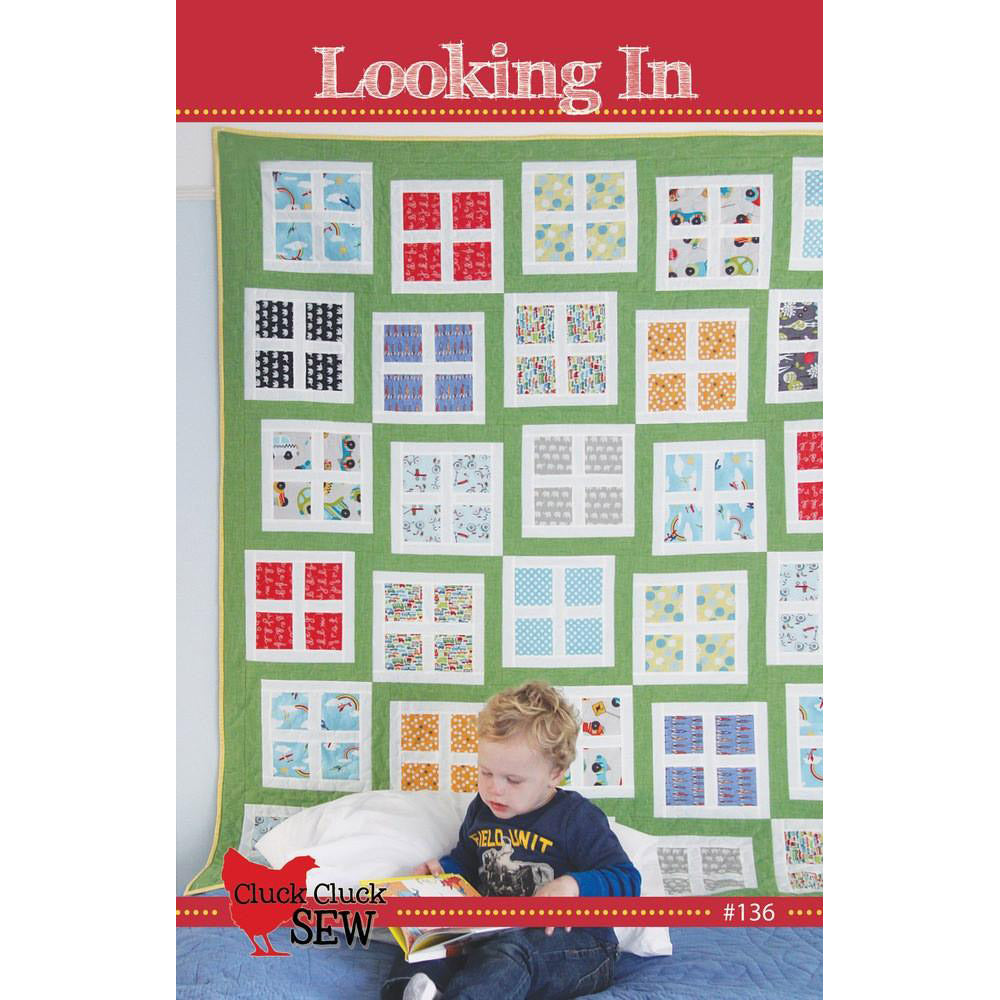 Cluck Cluck Sew Looking In Quilt Pattern