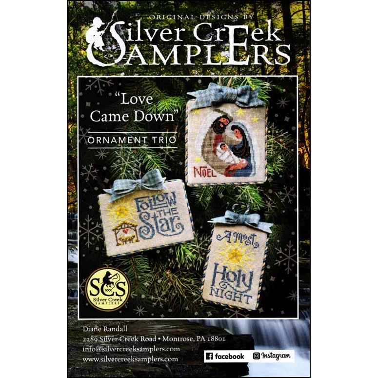 Silver Creek Samplers Love Came Down Cross stitch Pattern