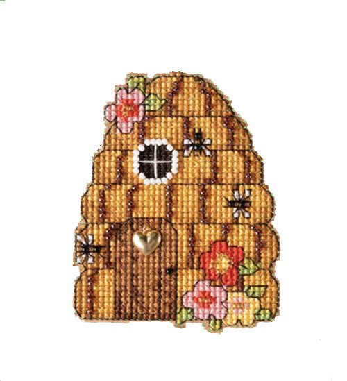 Mill Hill MH162214 Bee Hive House Cross Stitch Kit