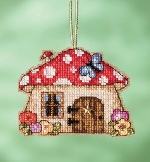 Mill Hill MH162215 Mushroom House Cross Stitch Kit