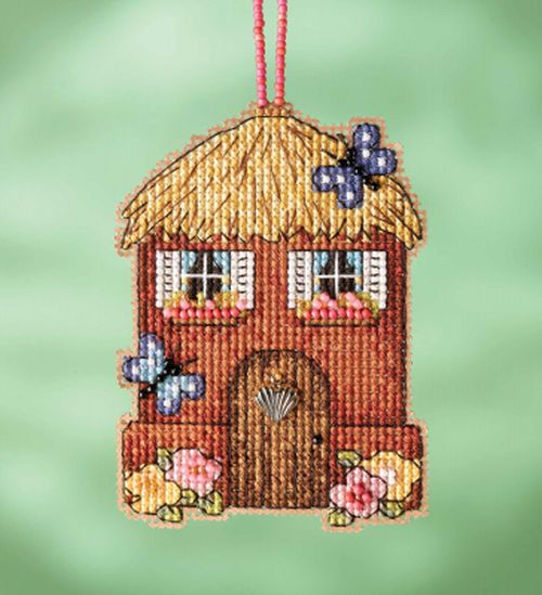 Mill Hill MH162216 Straw House Cross Stitch Kit
