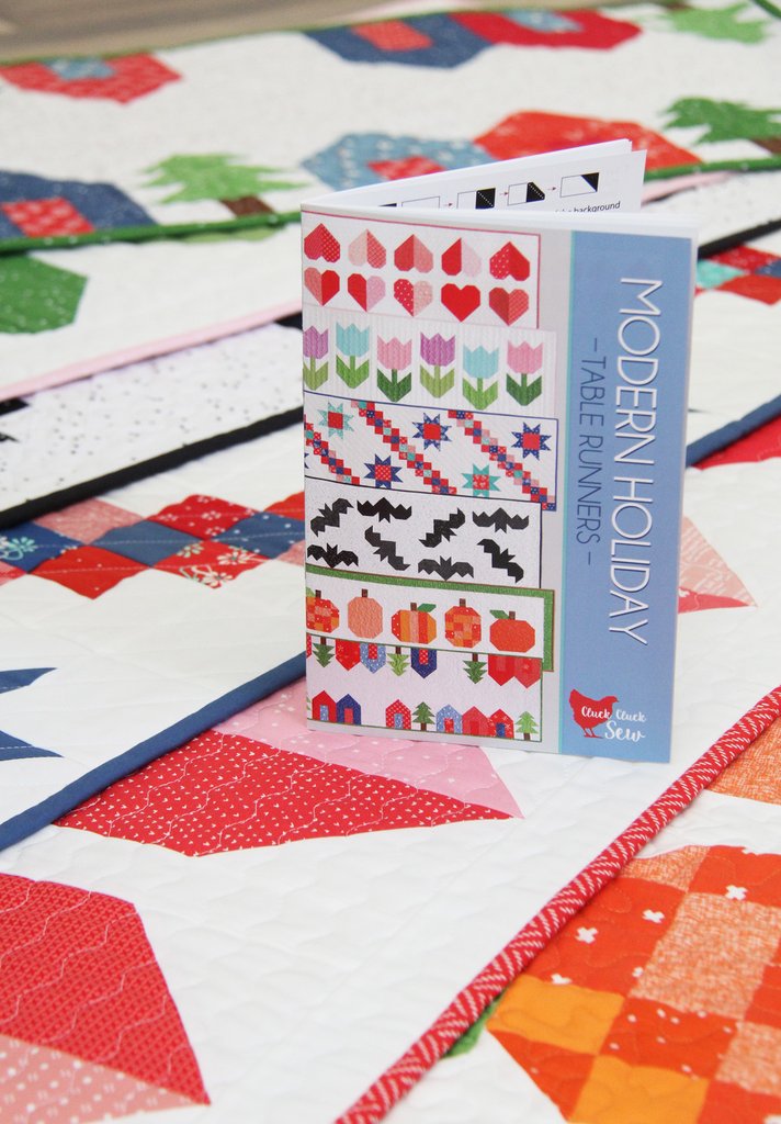 Cluck Cluck Sew Modern Holiday Table Runners Quilt Pattern