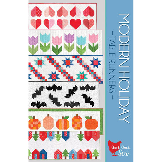 Cluck Cluck Sew Modern Holiday Table Runners Quilt Pattern