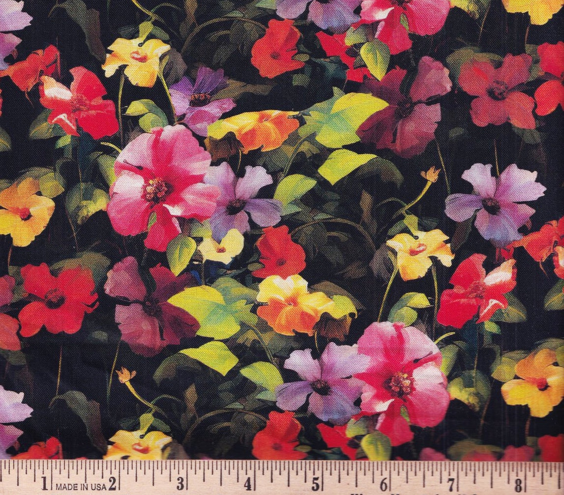 Fur-Ever Friends Morning Glory Fabric - By the yard