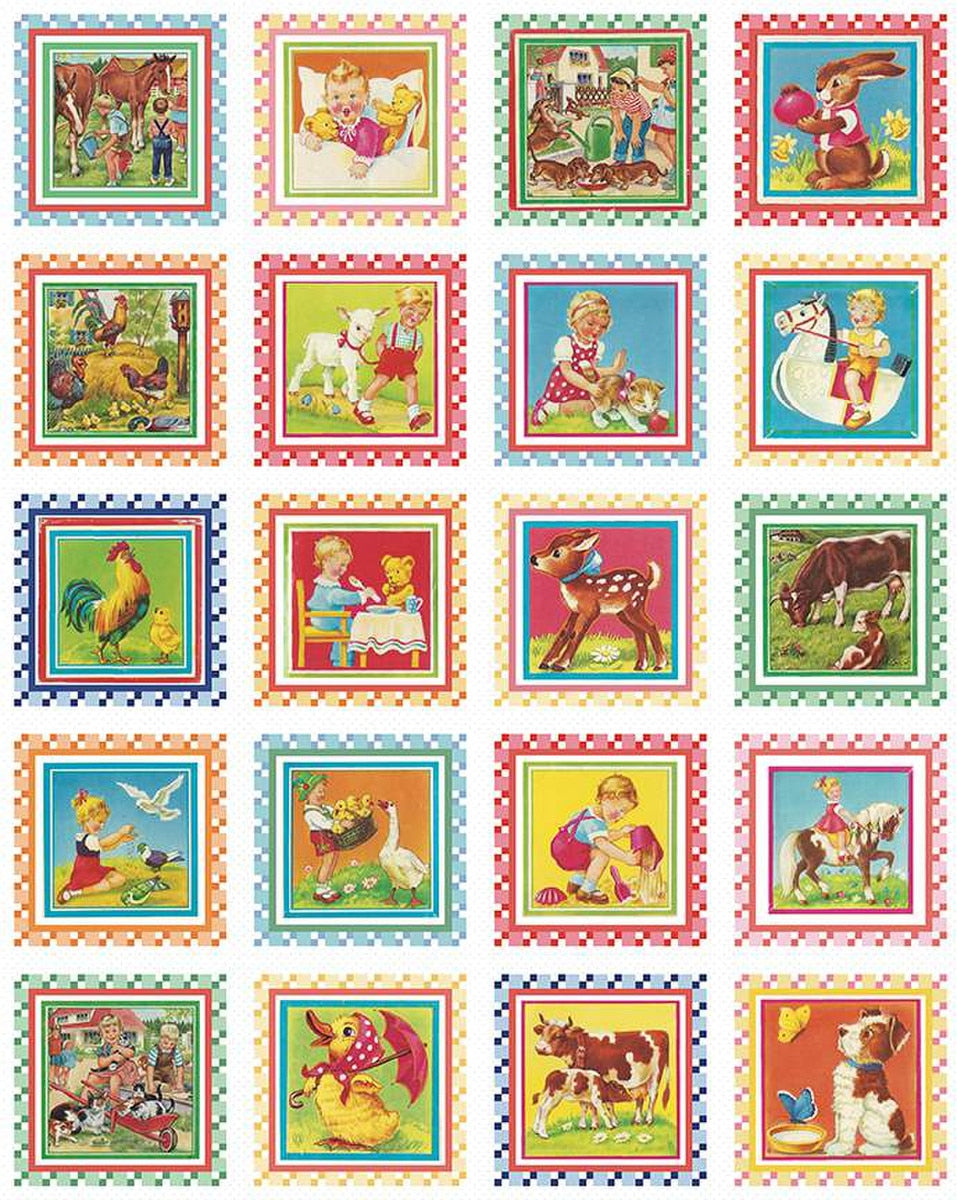 Always in Season Always in Season Happy Times Fabric Panel