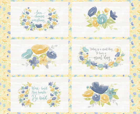 Monthly Placemats May Placemat Fabric Panel