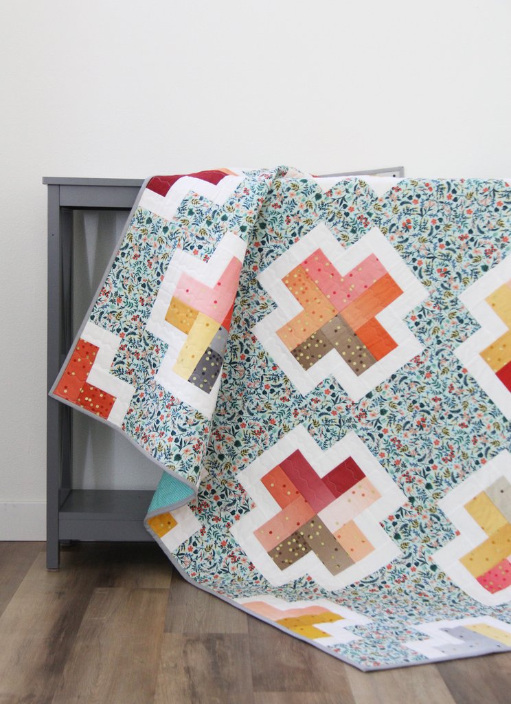 Cluck Cluck Sew Positive Quilt Pattern