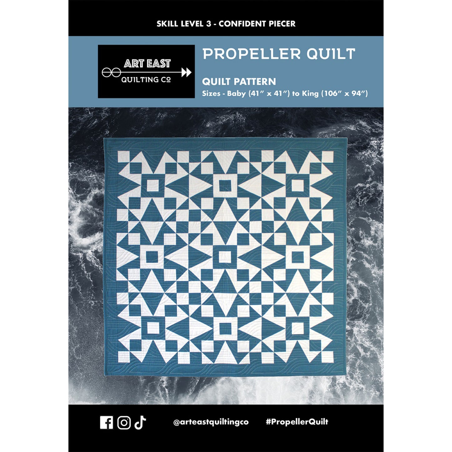 Art East Propeller Quilt Pattern