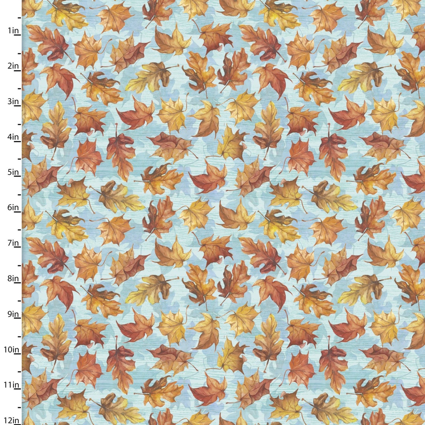 Pumpkin Please Fabric - Autumn Leaves - By the yard