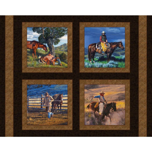 Range Life Pillow Fabric Panel