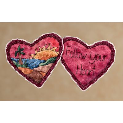 Mill Hill ST142112 Follow Your Heart Sticks Cross Stitch Kit